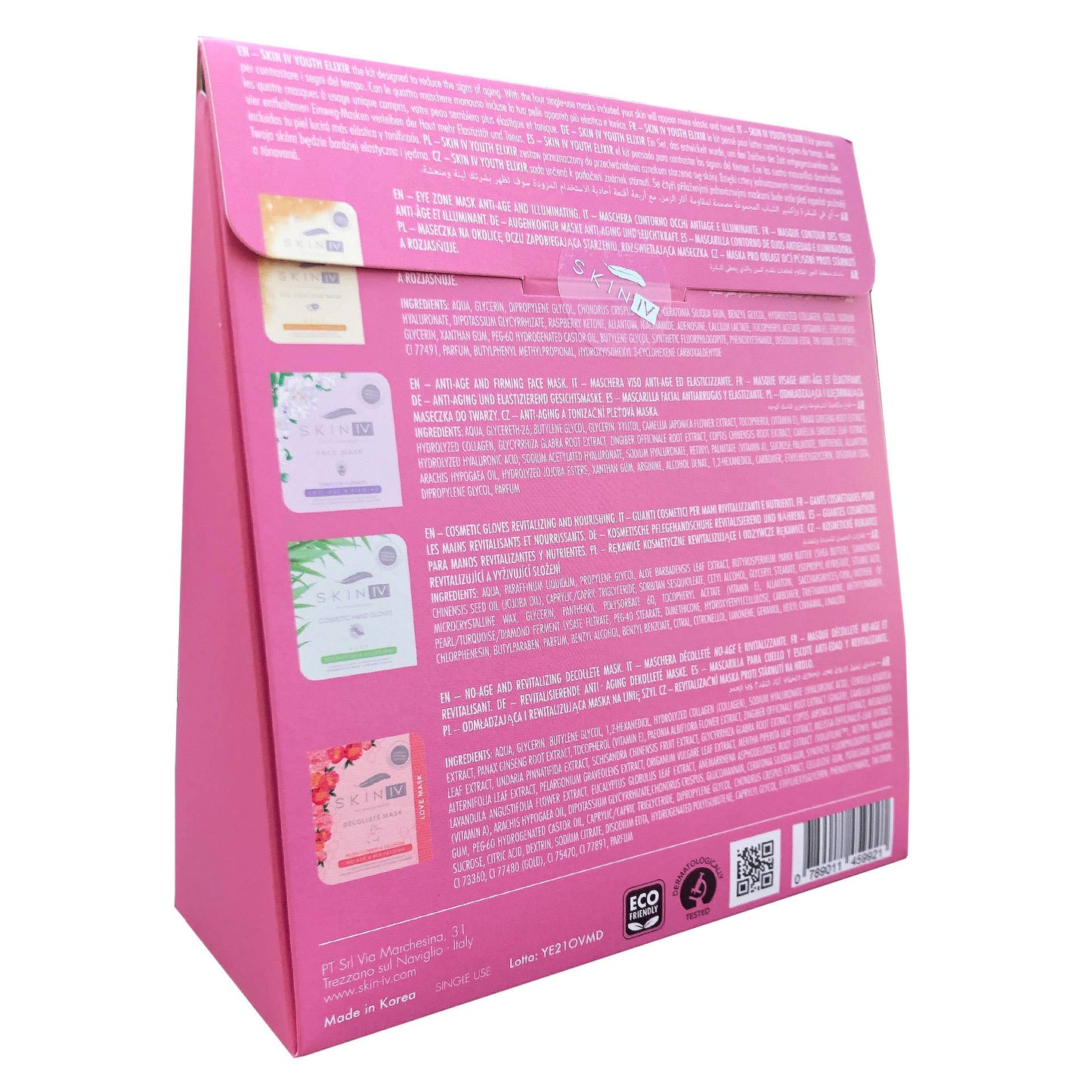 KIT SKINCARE ANTIAGE - 4 maschere viso e corpo