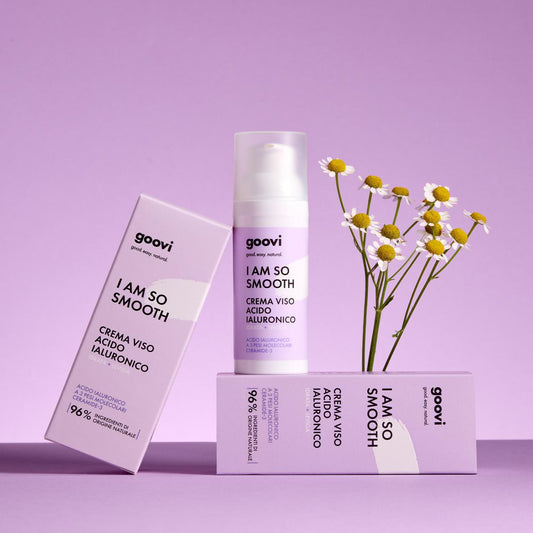 Crema viso all' acido ialuronico I am so smooth Goovi