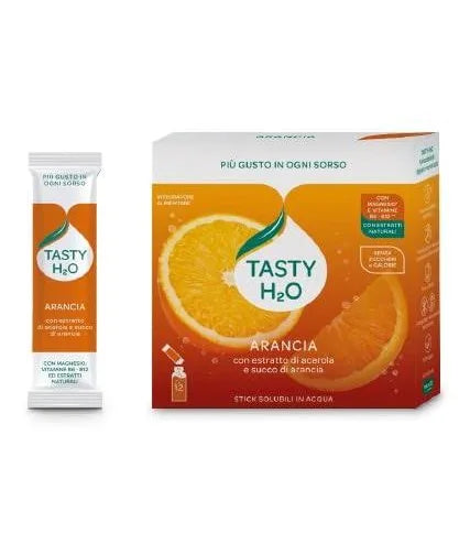 Tasty H2o Arancia 12 stick Aromatizzatore d'acqua