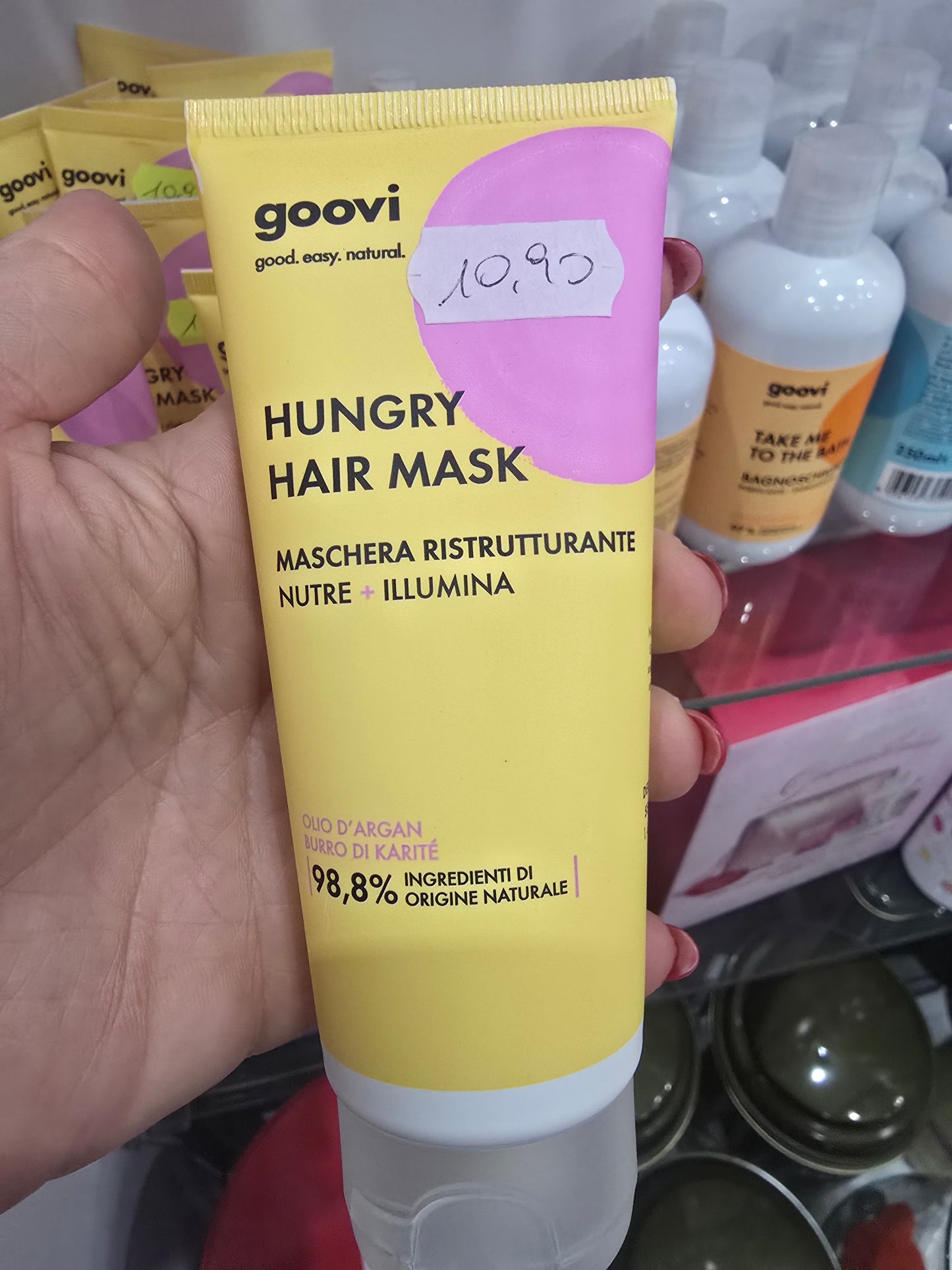 Maschera ristrutturante per capelli Hungry hair mask
