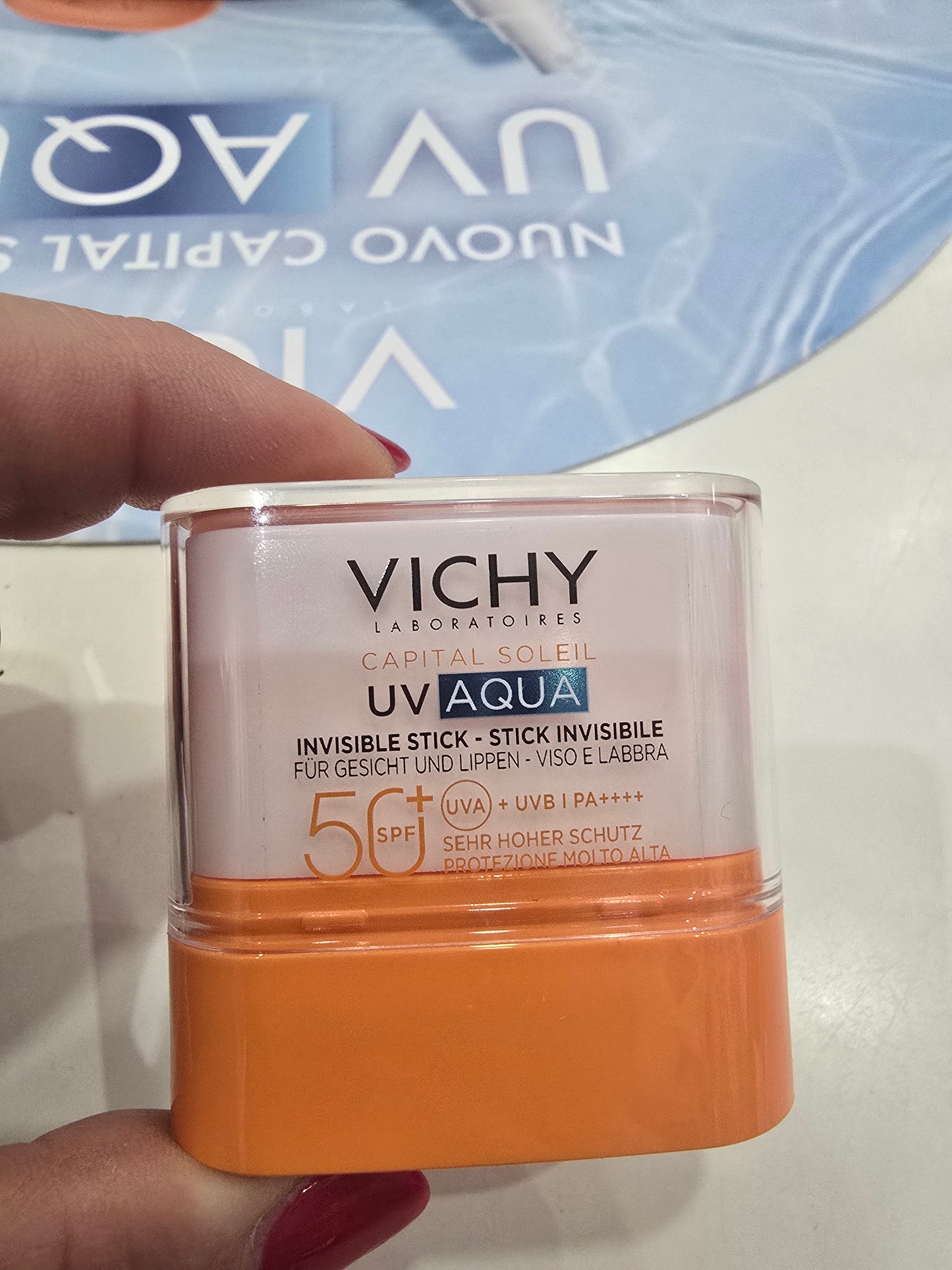 Vichy Uv Acqua Stick invisibile