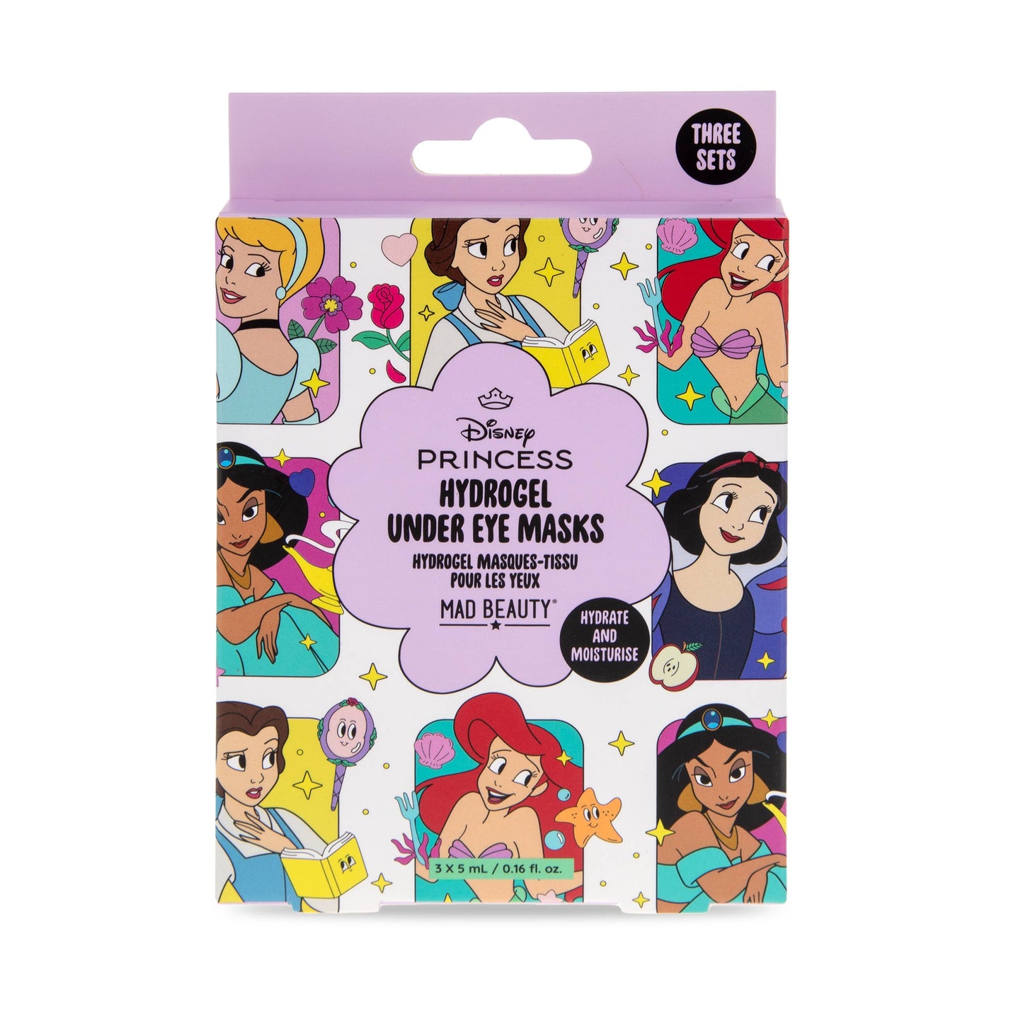 Mad Beauty Disney Princess - Maschere Sotto Occhi in Idrogel