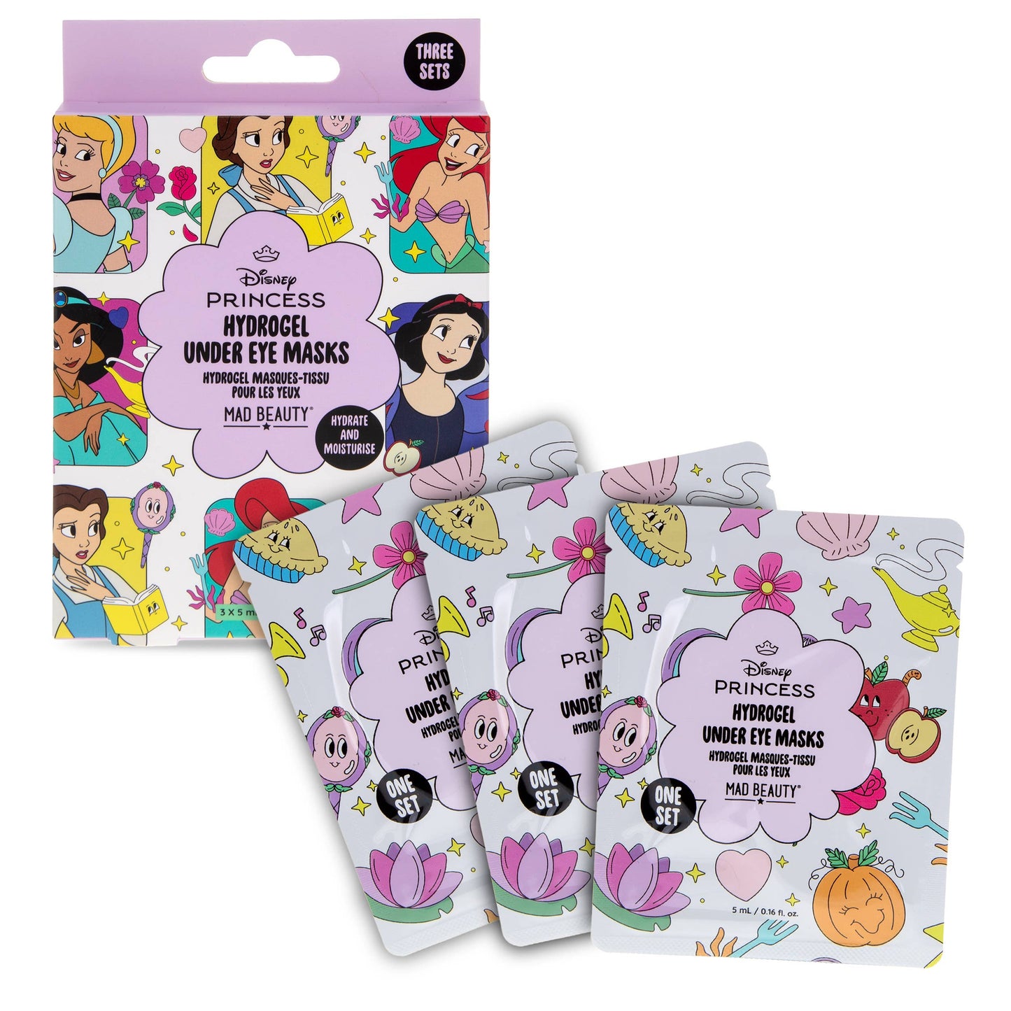 Mad Beauty Disney Princess - Maschere Sotto Occhi in Idrogel