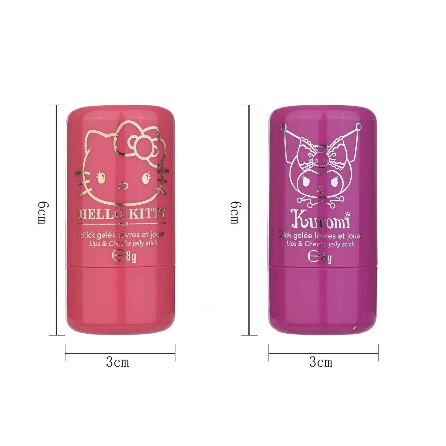 Hello Kitty Stick gel labbra e guance 8 g