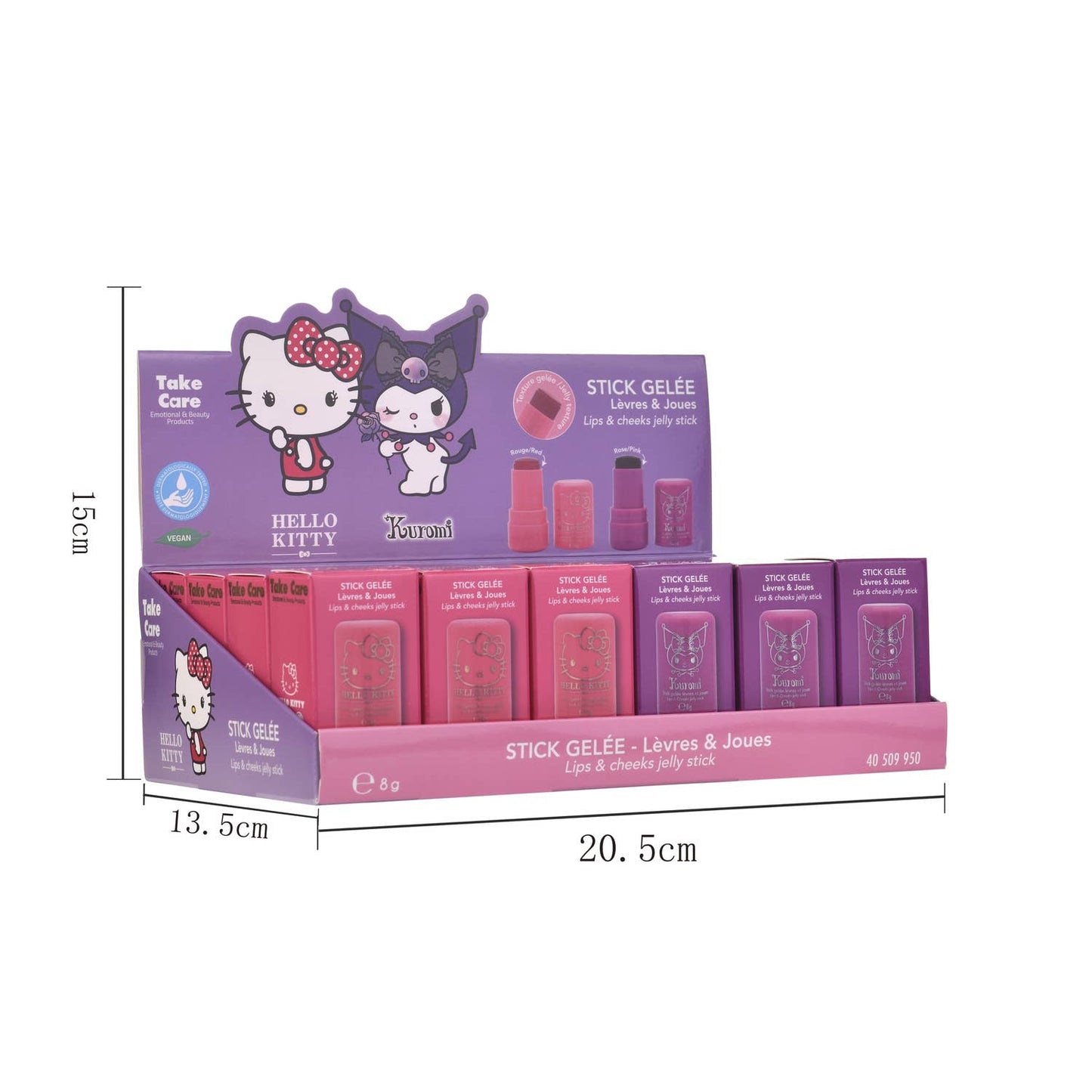 Hello Kitty Stick gel labbra e guance 8 g