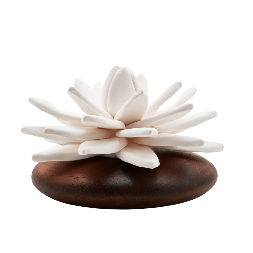 Diffusore di oli essenziali, Diffusore Lotus in porcellana