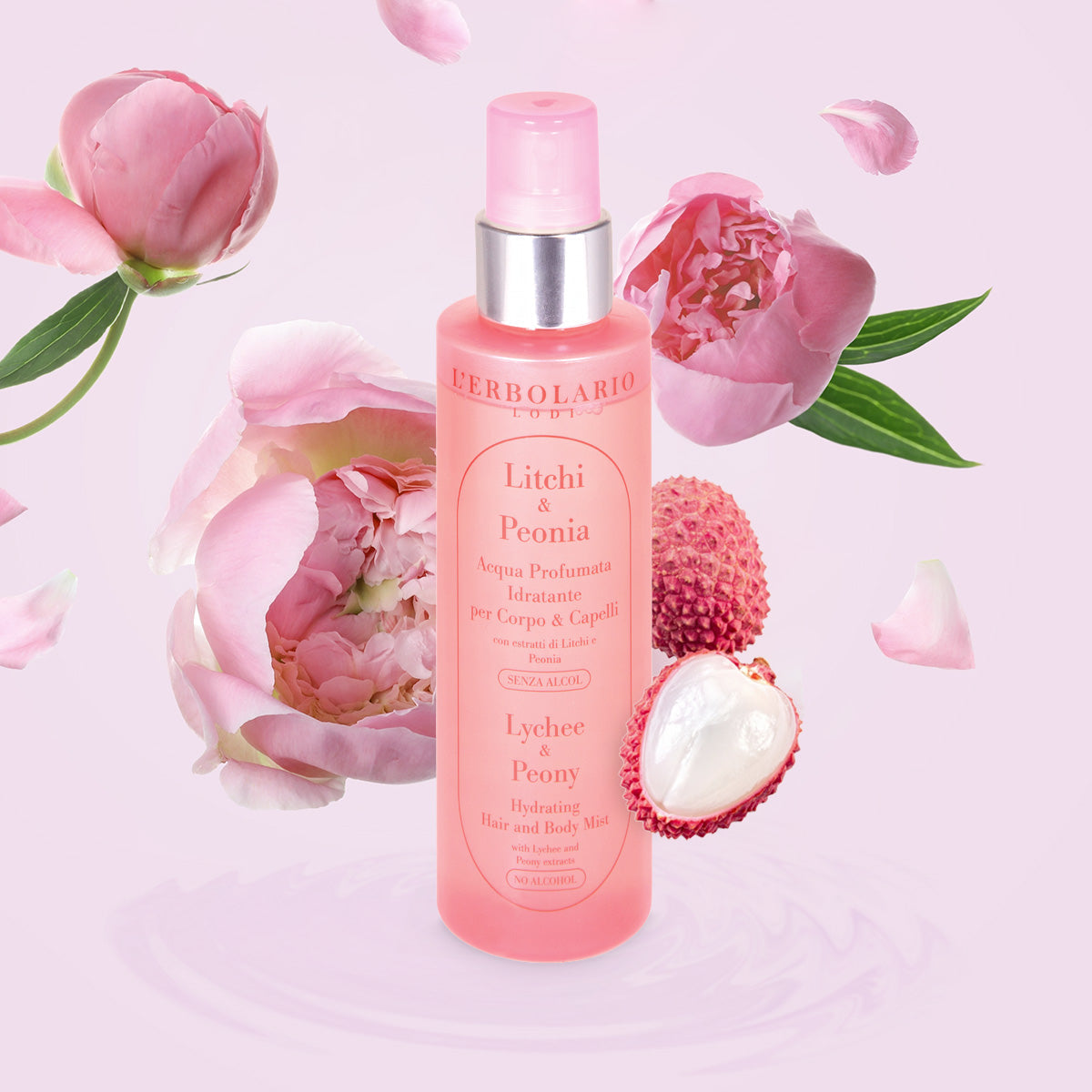 Acqua Profumata Idratante Litchi & Peonia