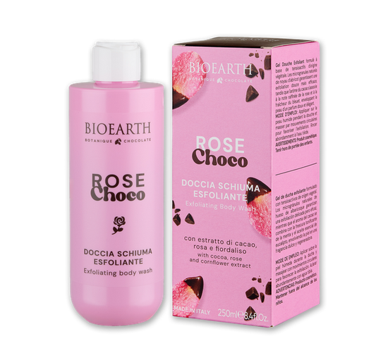 Doccia Schiuma Esfoliante Rose Choco