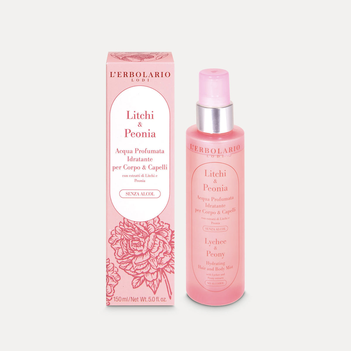 Acqua Profumata Idratante Litchi & Peonia