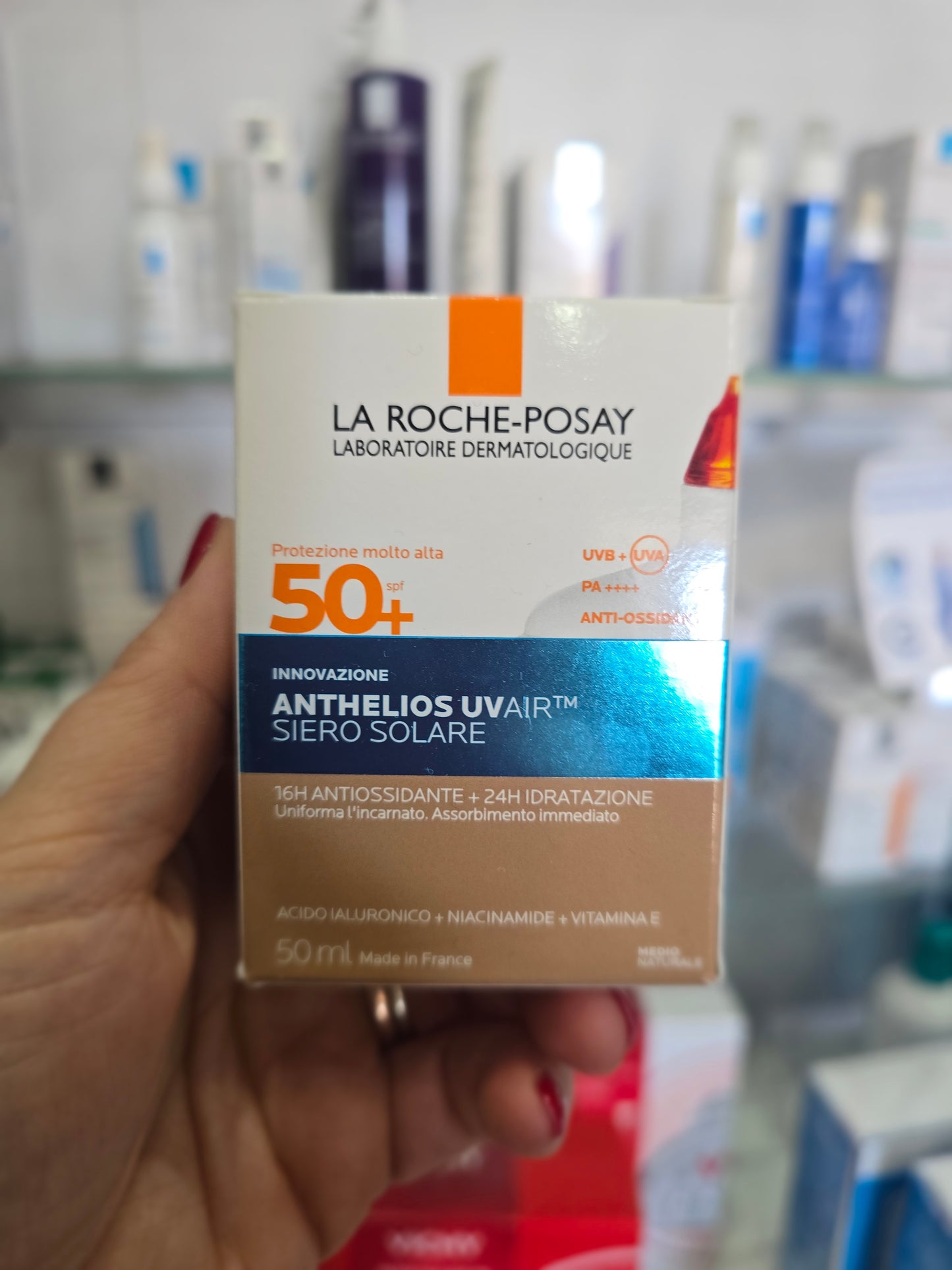 Anthelios uv Air siero solare