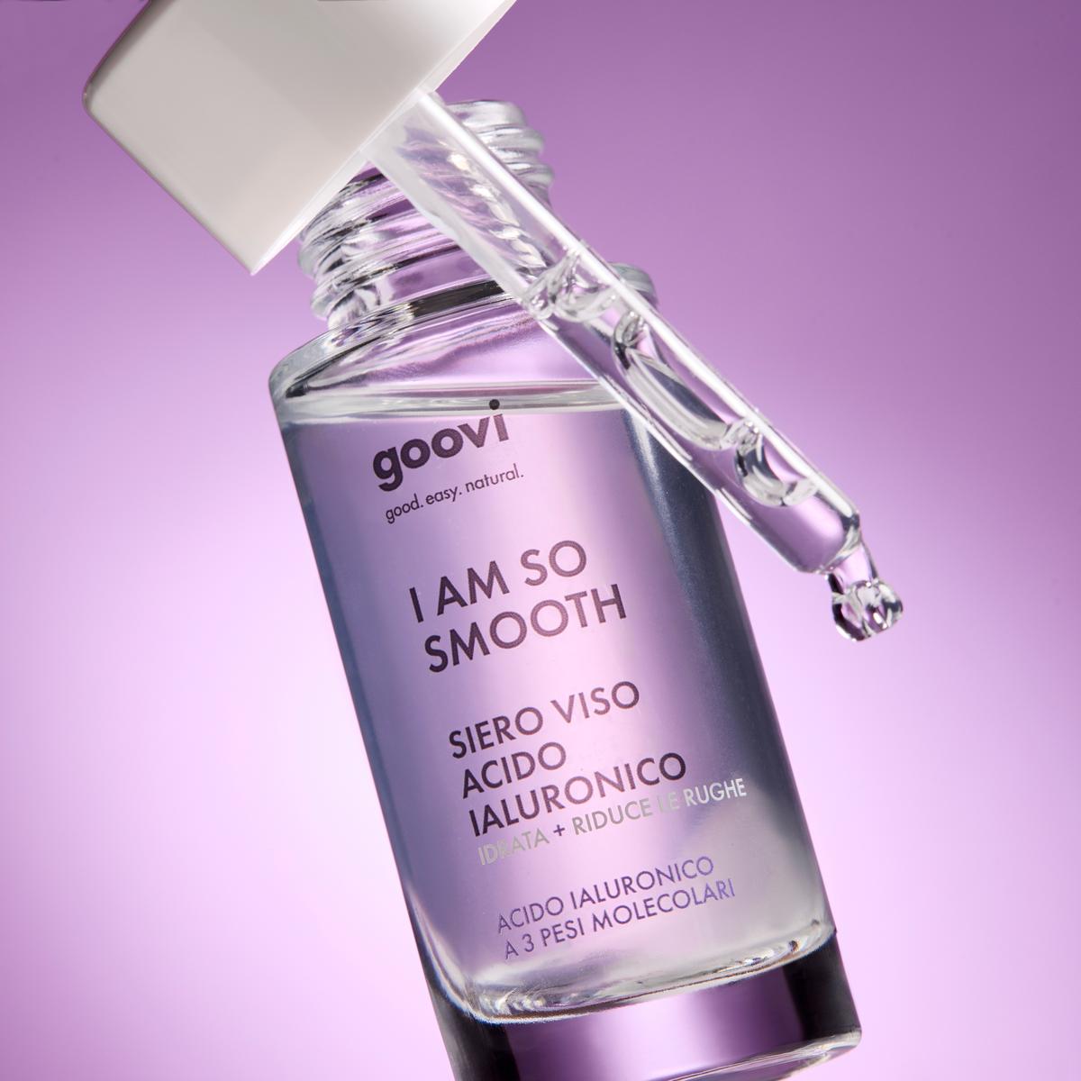 Siero Viso all' acido ialuronico I am so Smooth
