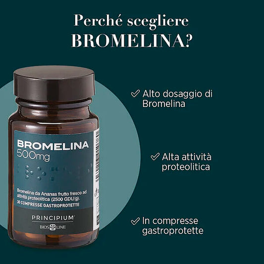 Bromelina  500mg principium