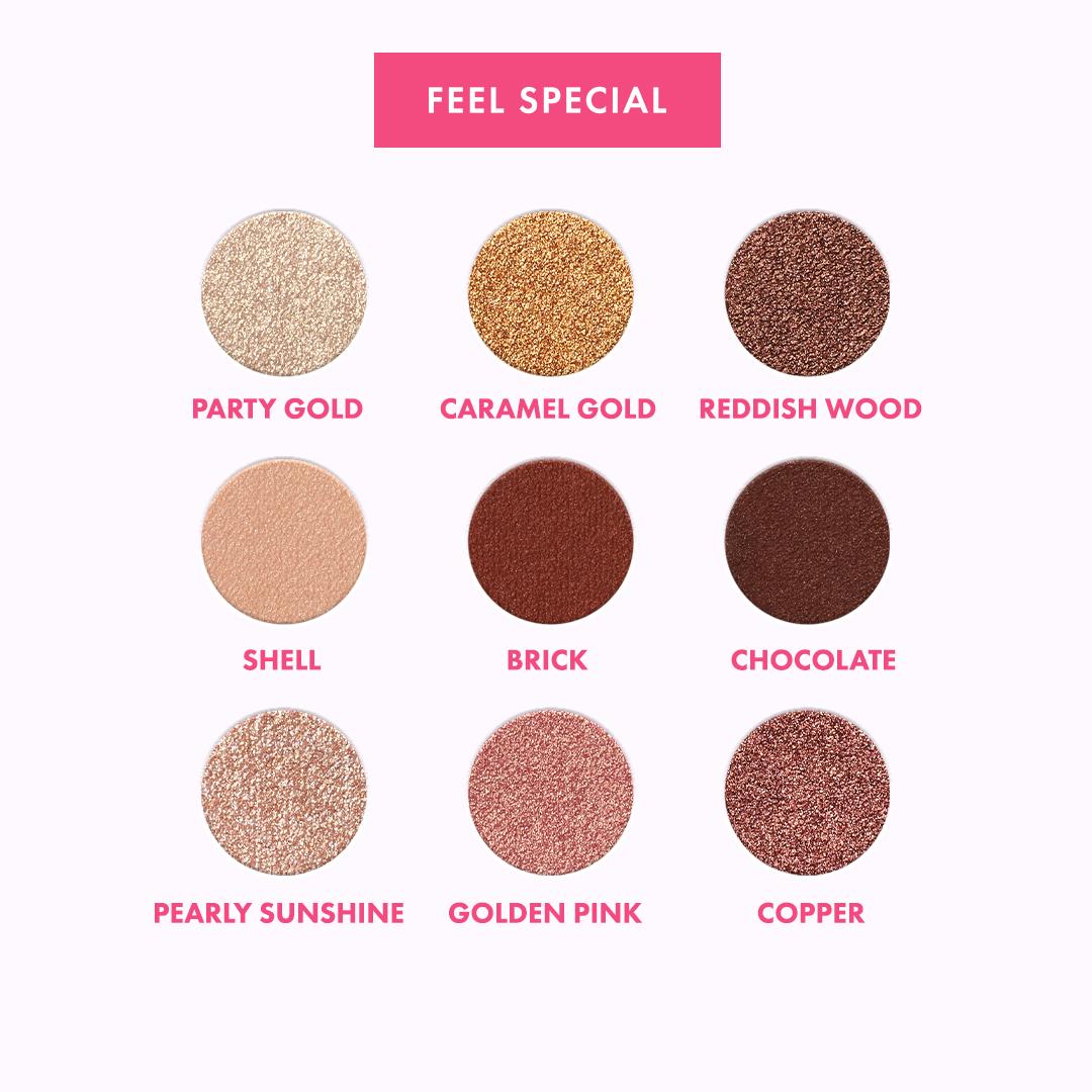 Palette 9 ombretti  Feel special