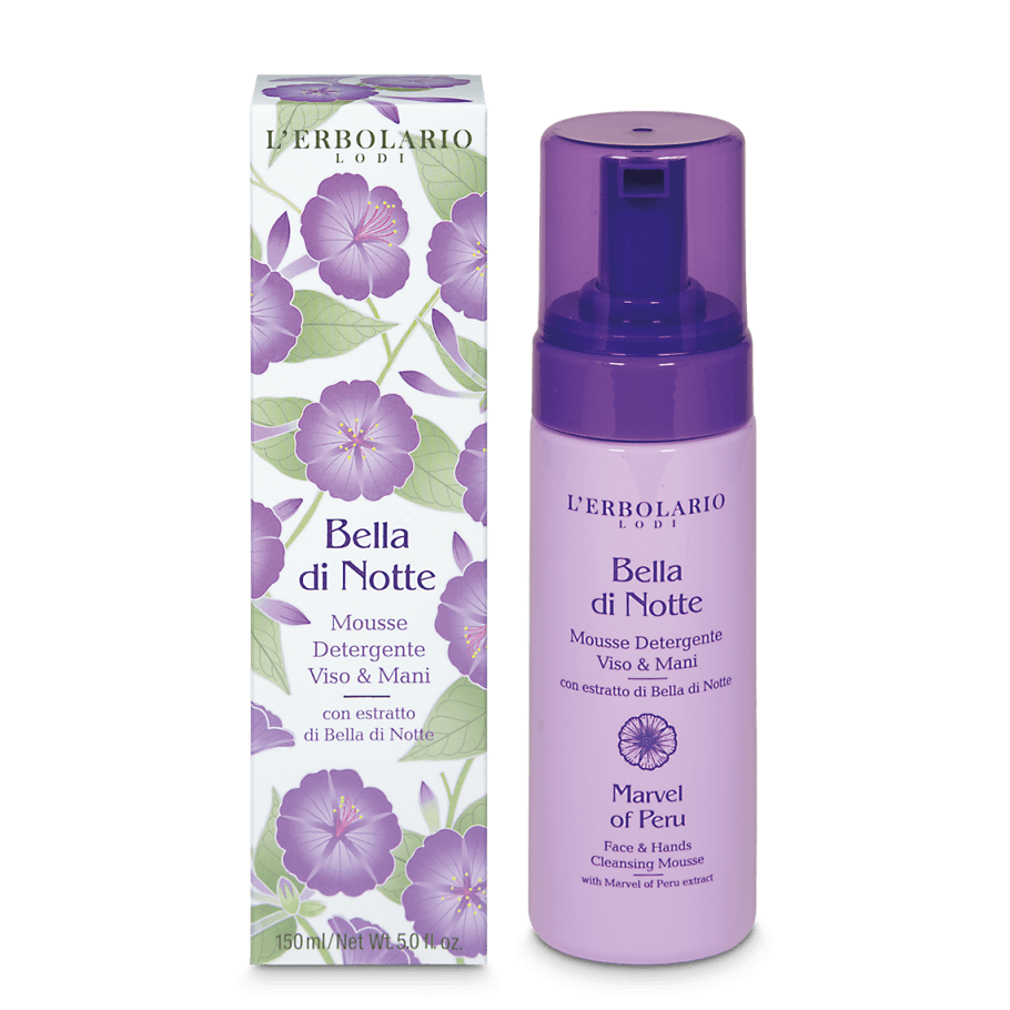 Bella di Notte Mousse detergente viso e mani