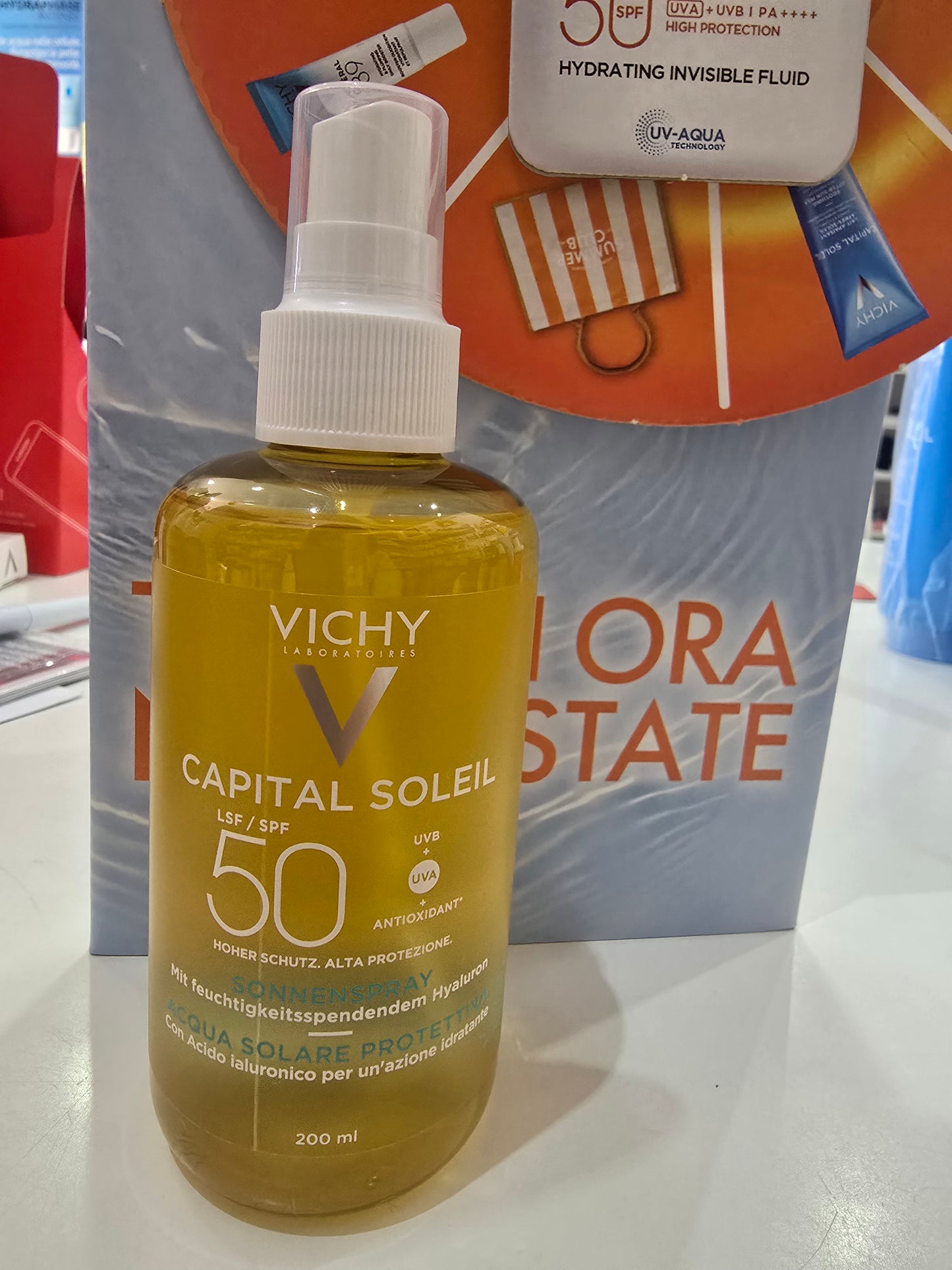 Capital Soleil 50+ Acqua solare protettiva