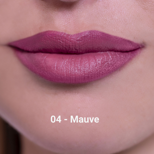 Rossetto Cremoso Colore Pieno 04 Mauve Rougj