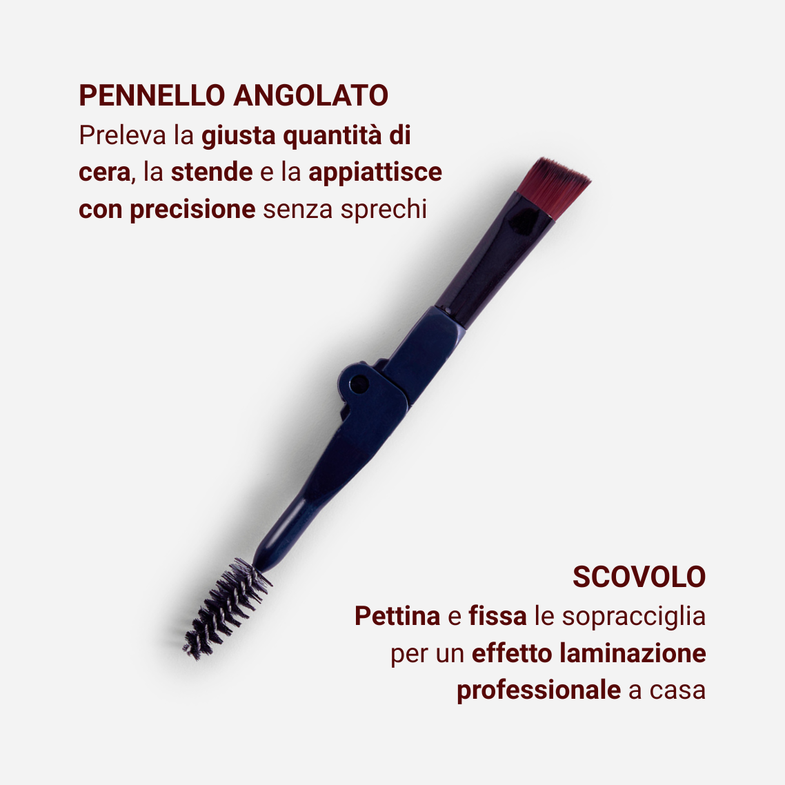 Rougj cera sopracciglia effetto laminazione La Pecchi
