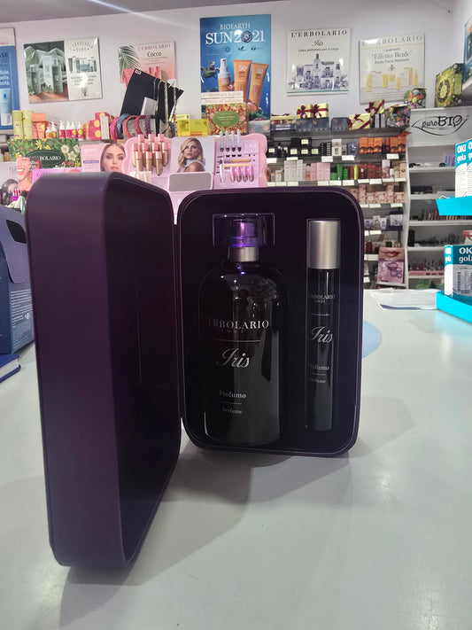 Cofanetto regalo Iris confezione risparmio  con profumo da 125ml e da 10 ml