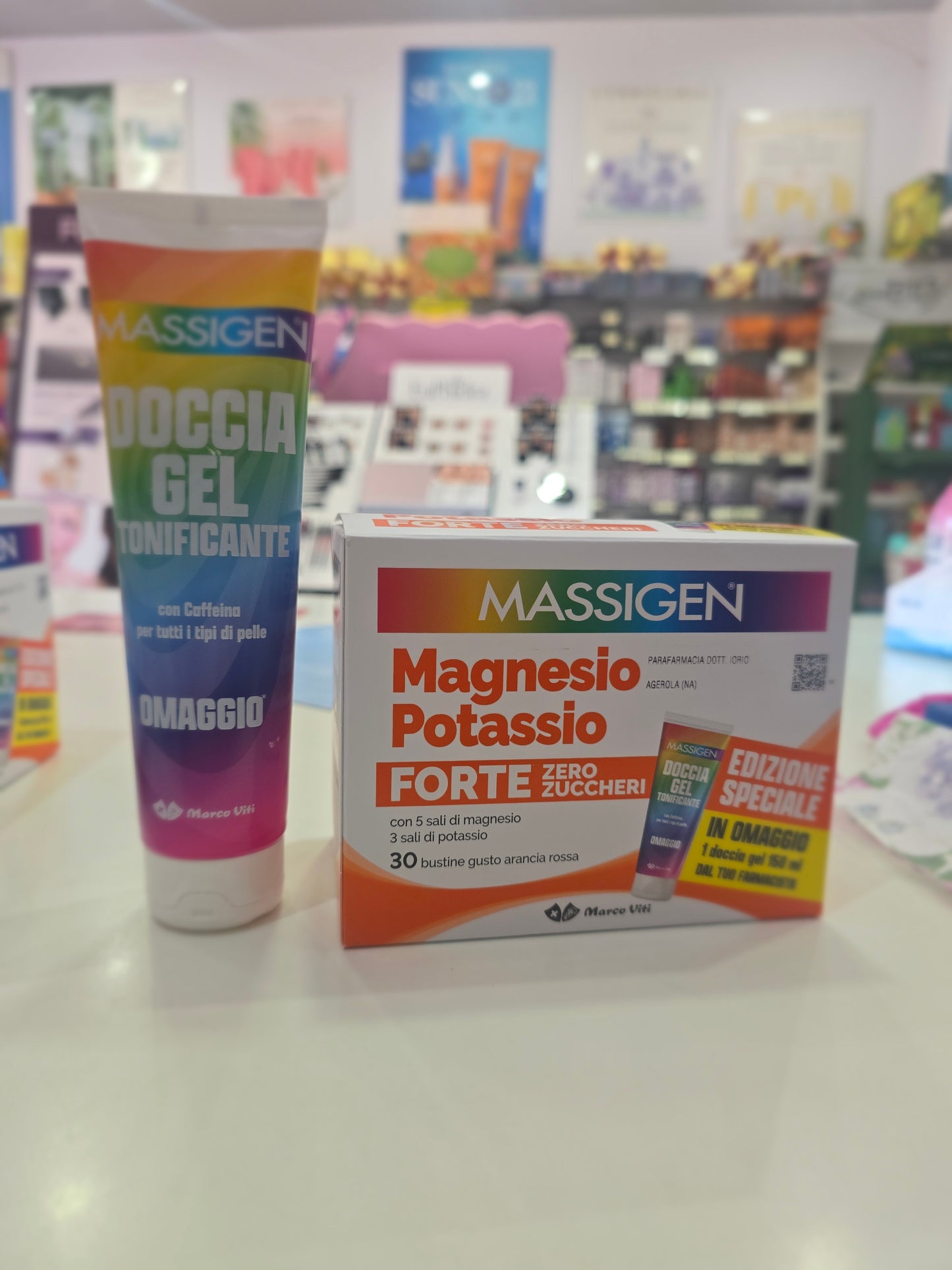 Magnesio e Potassio Forte 30 Bustine +Doccia Gel in omaggio