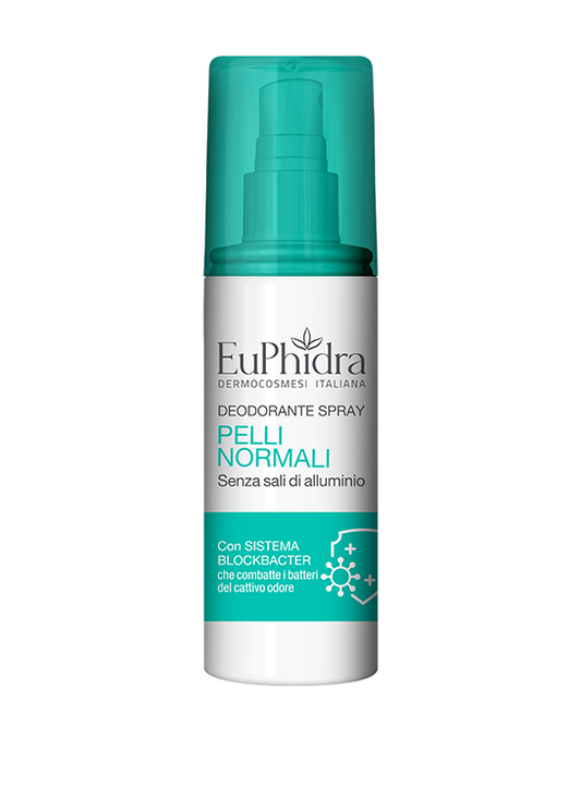 Deodorante Spray Pelli Normali
Senza sali di alluminio