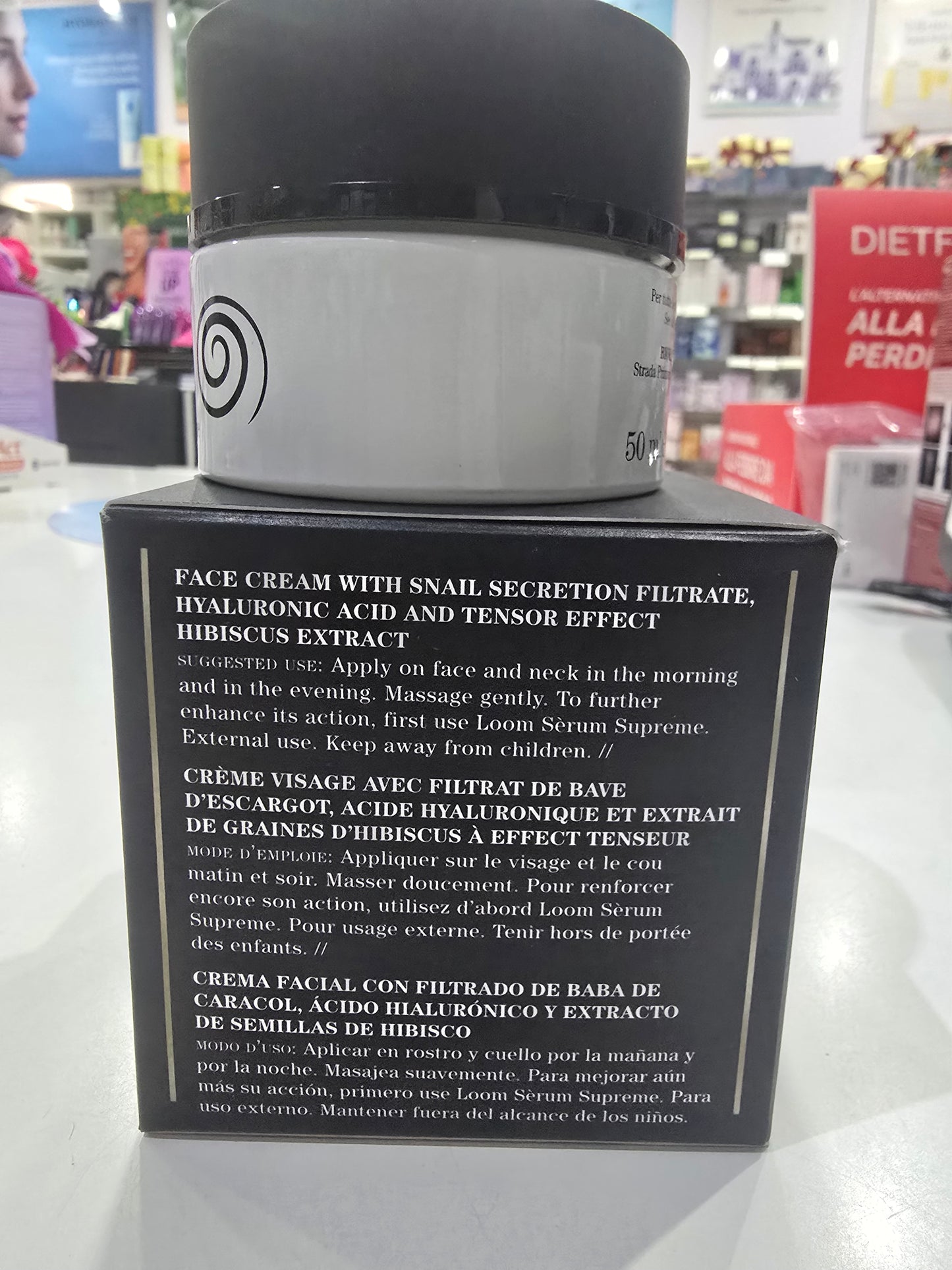 Loom Supreme Crema levigante  alla bava di lumaca