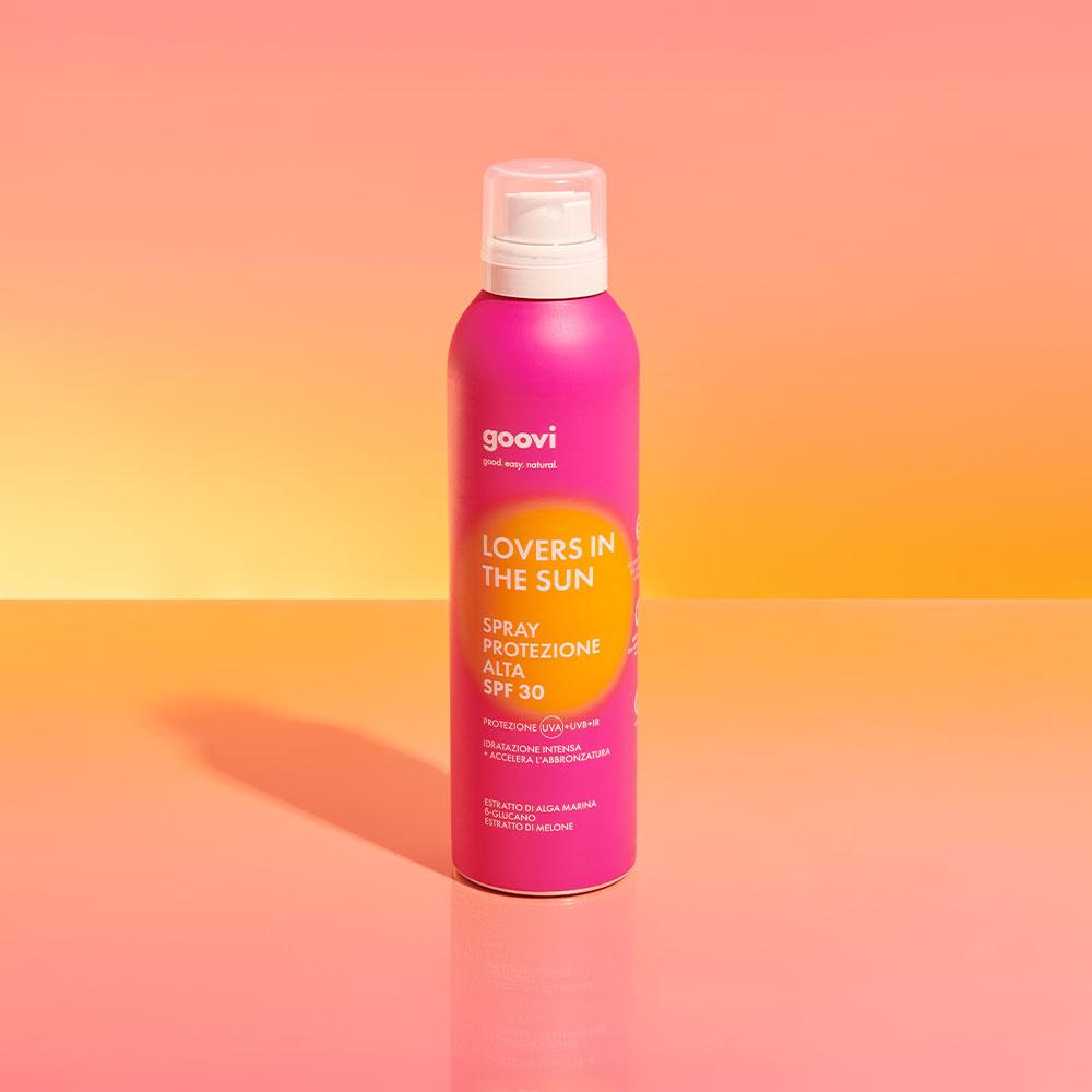 Crema solare spray corpo - protezione SPF30-Goovi-