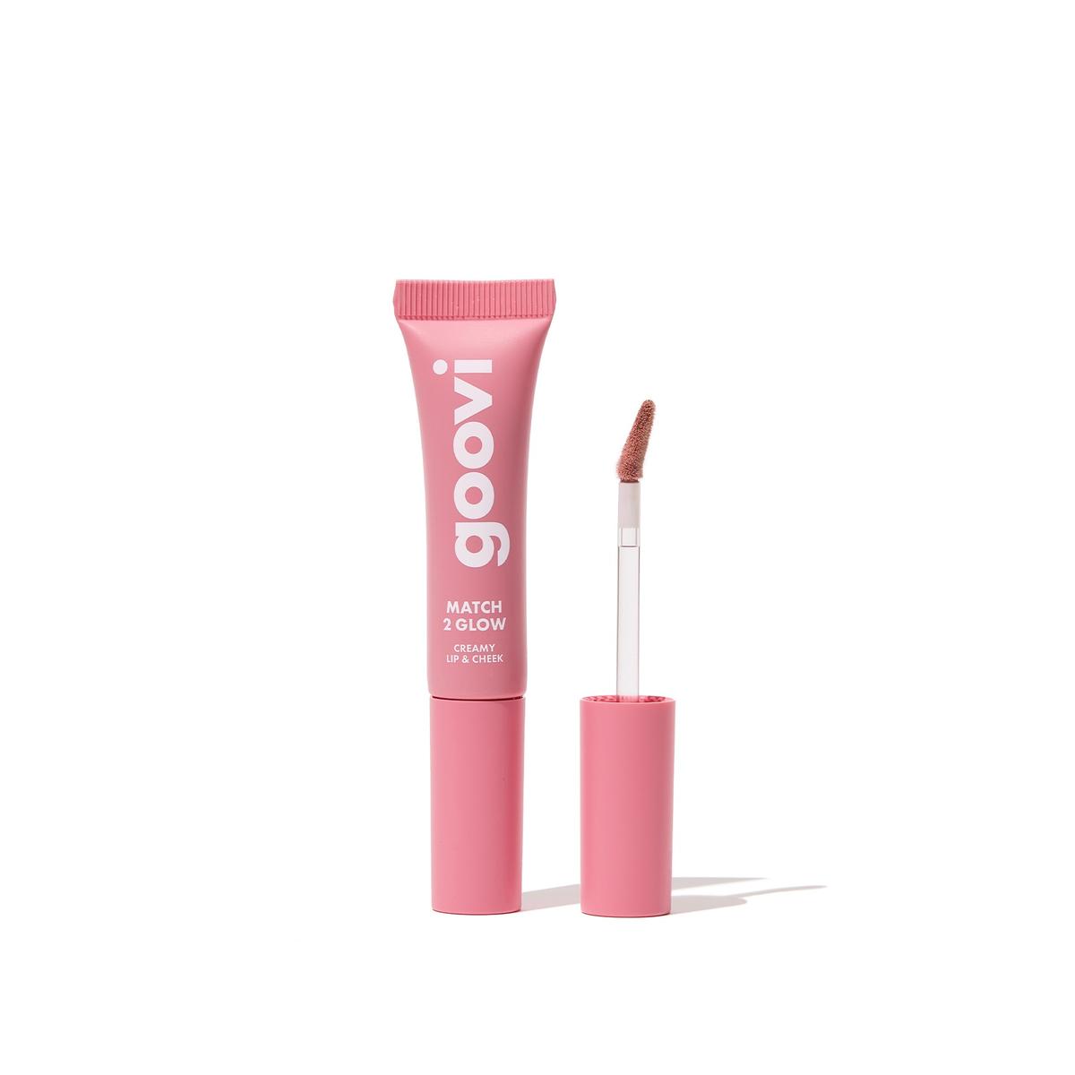 Match 2 glow Goovi Rossetto blush Vibrant Coral n 03