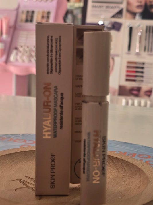 Hyalur-on Mascara waterprood super resistente Skinproof