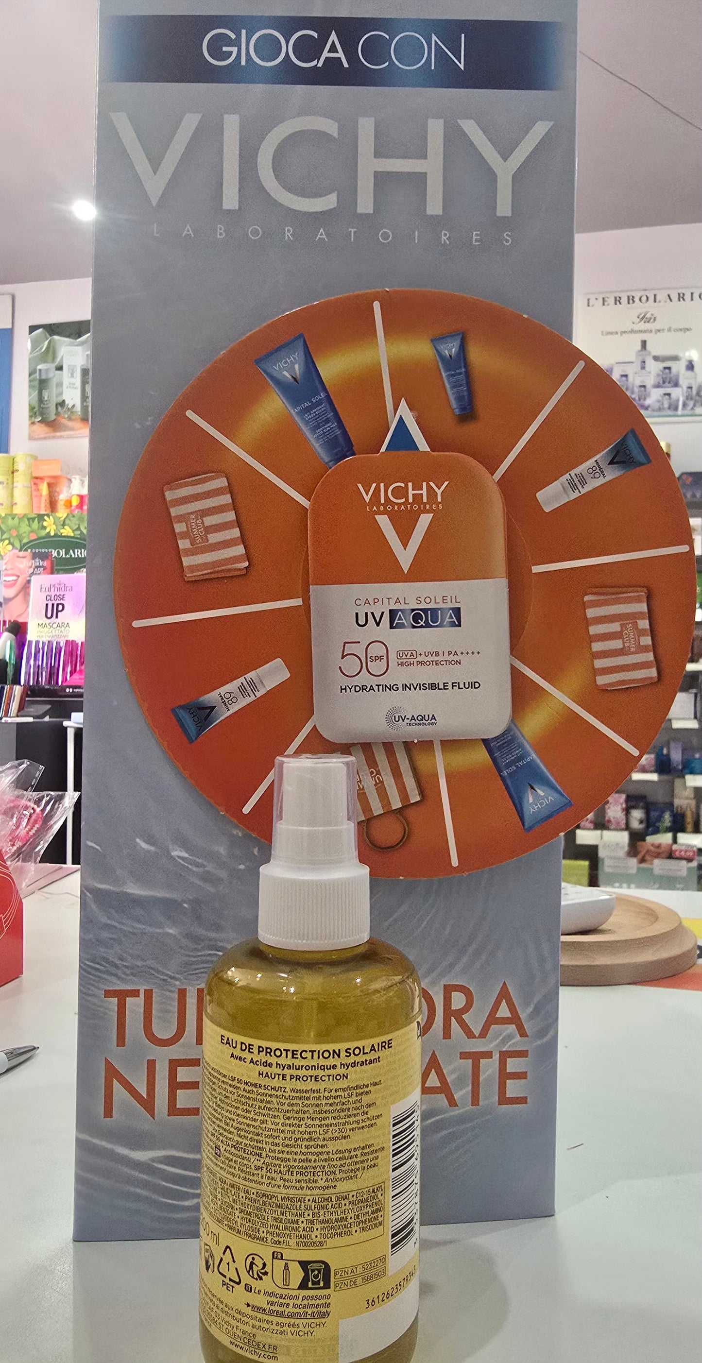 Capital Soleil 50+ Acqua solare protettiva