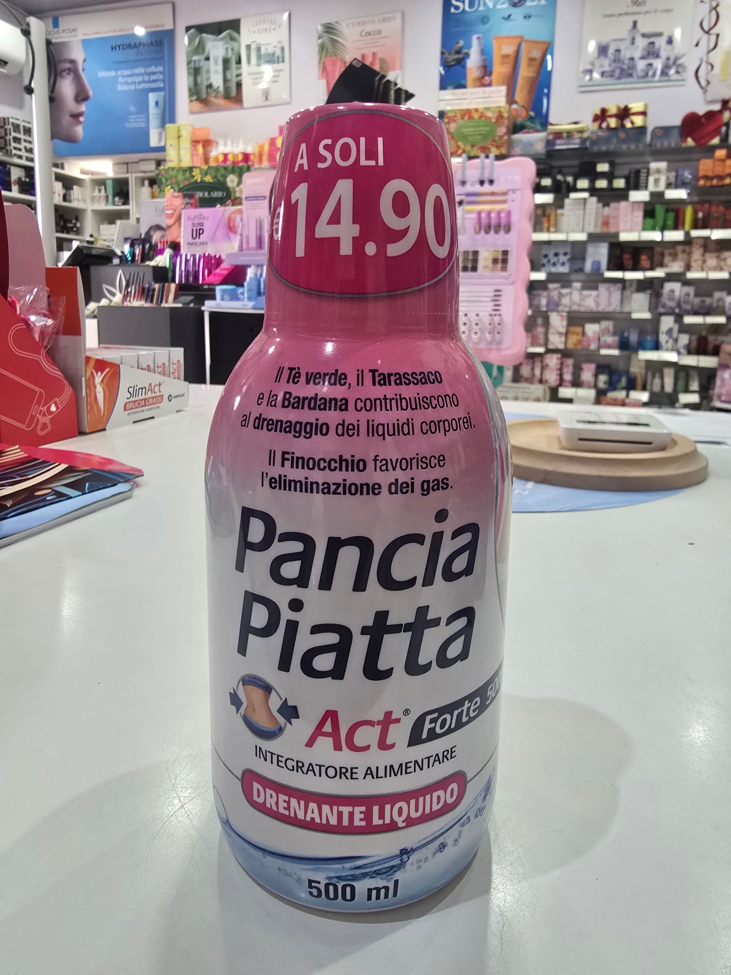 Pancia piatta Act forte 500ml