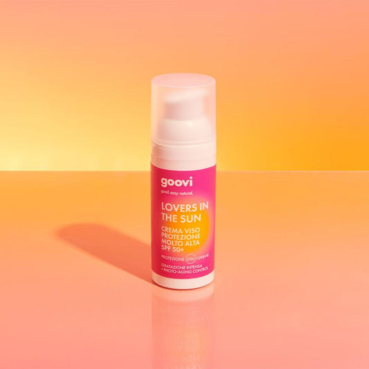 Crema solare viso - protezione SPF50+ Goovi