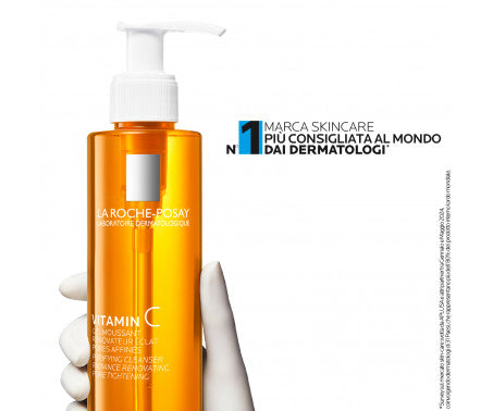 Detergente viso illuminante Vitamina C la roche posay