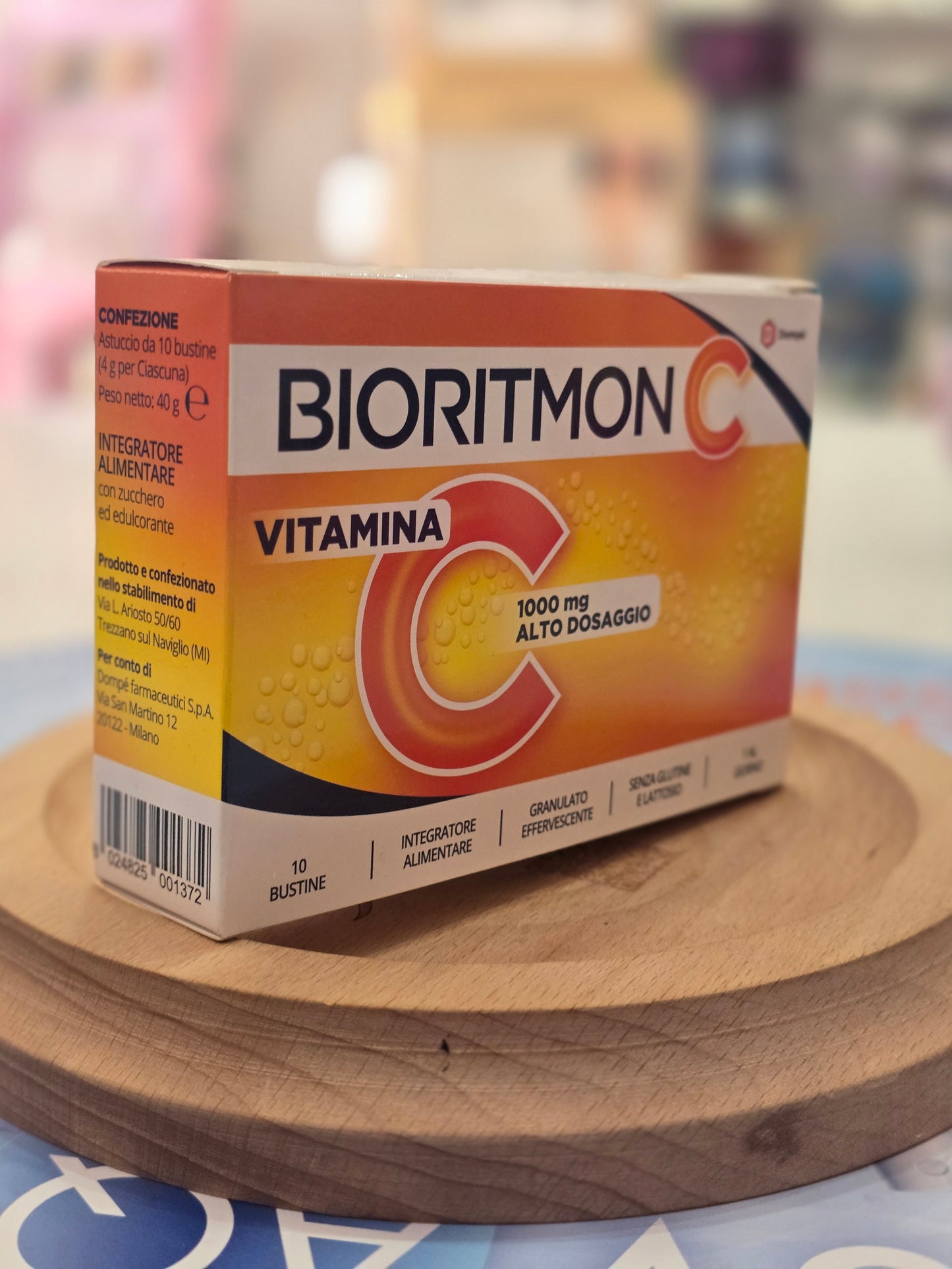 Bioritmon C vitamina C alto dosaggio 1000 mg granulato effervescente