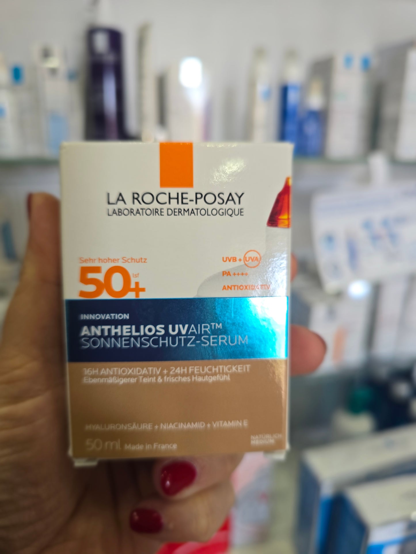 Anthelios uv Air siero solare