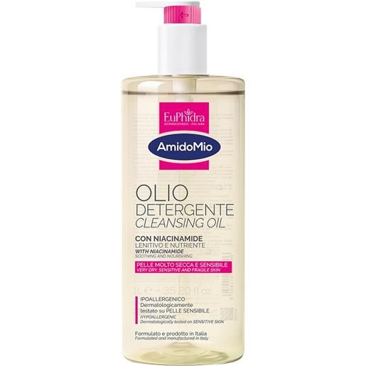 Olio detergente lenitivo con niacinamide formato da 1litro + intimo idratante in omaggio