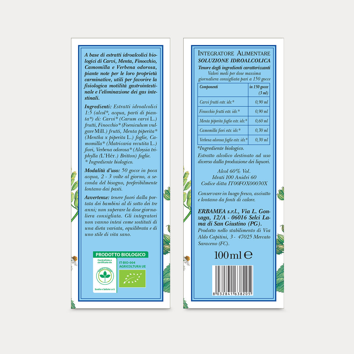 Carmina dol Gocce biologiche