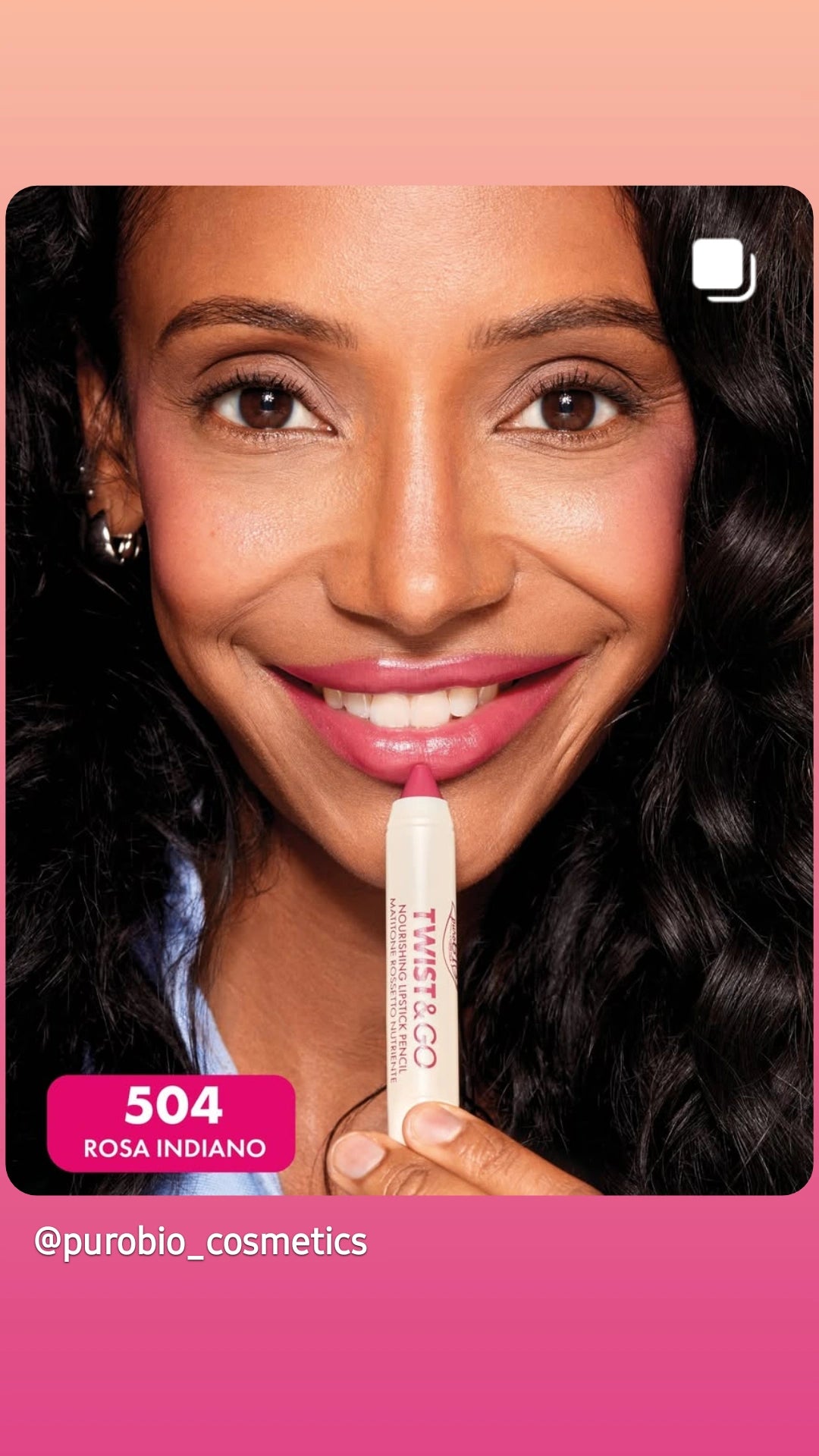 PuroBio Twist&Go Matitone Rossetto 504
