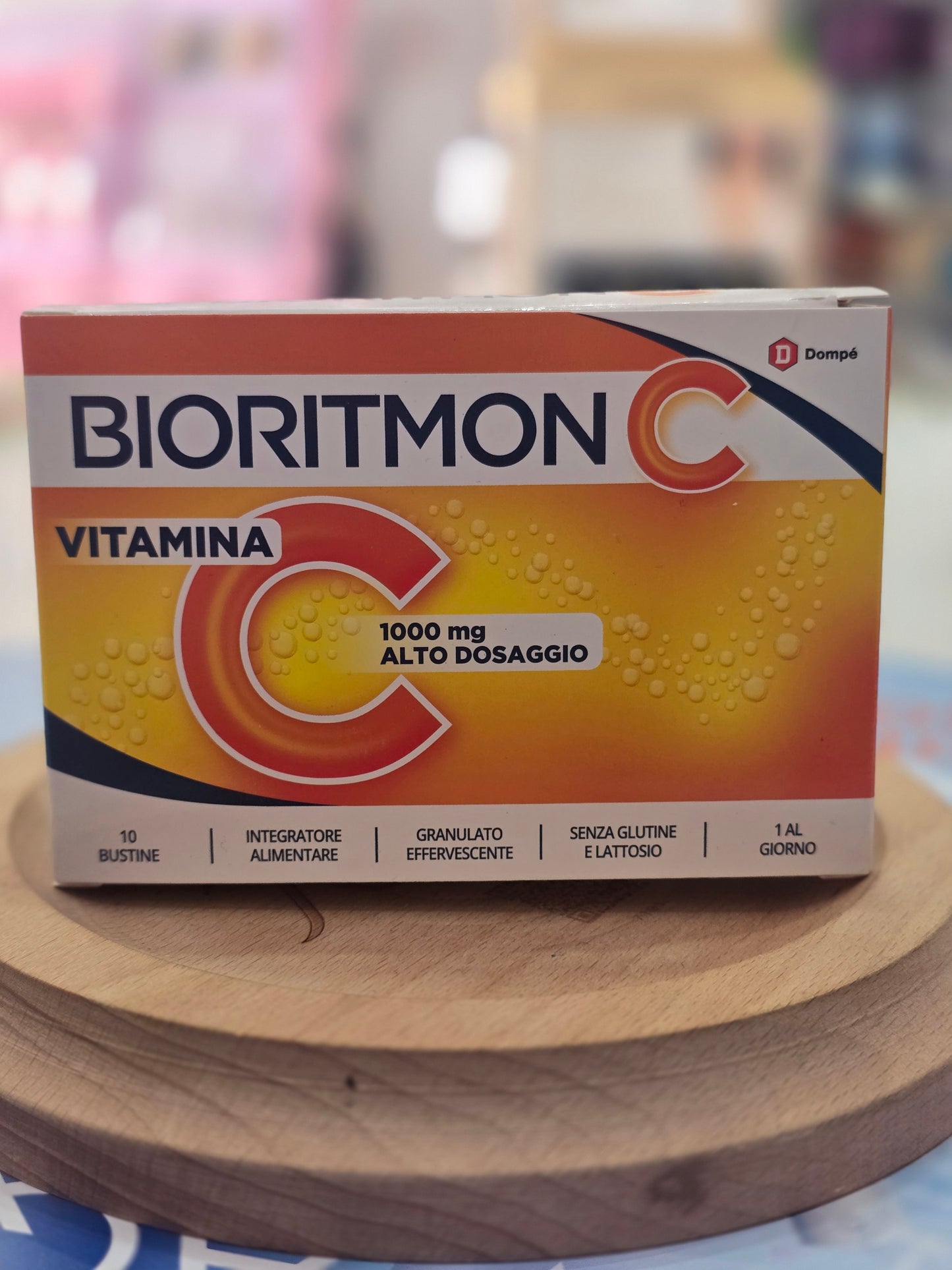 Bioritmon C vitamina C alto dosaggio 1000 mg granulato effervescente