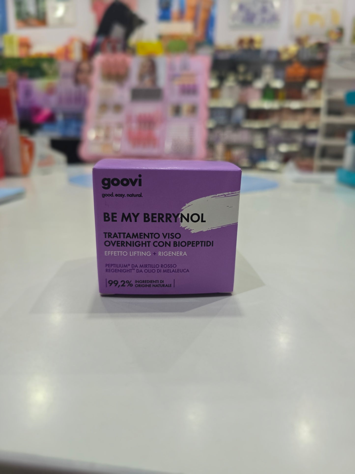 Trattamento viso overnight con biopeptidi