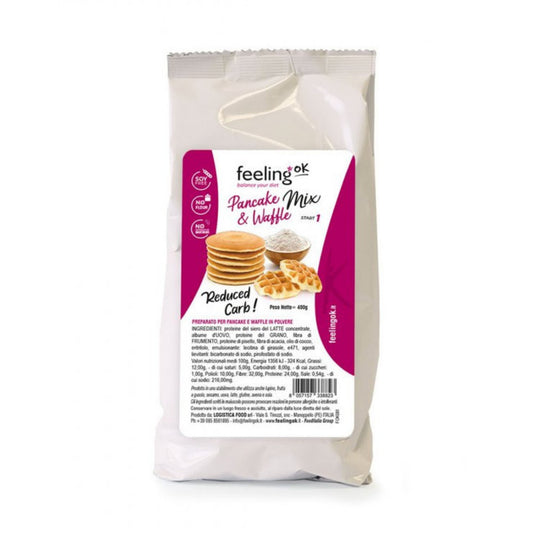 Preparato per pancake e waffel chetogenici feeling ok