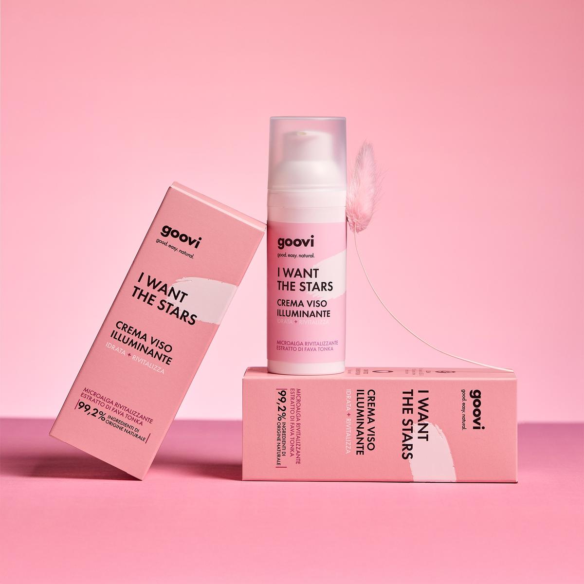 Crema viso illuminante I want the stars