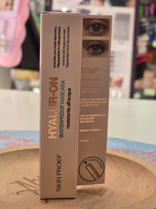 Hyalur-on Mascara waterprood super resistente Skinproof